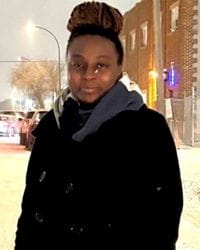 Student Council Member Sauvine Deugouelieu