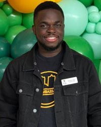 Student Council Member Excellence Olaoluwa Agun