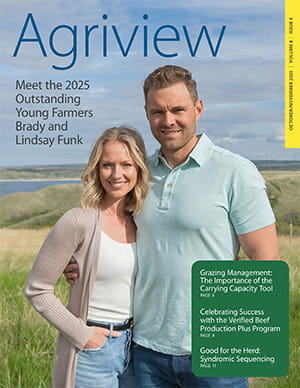 A Cover of the 2025 Fall Agriview