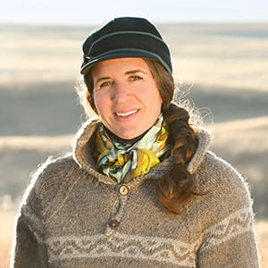 Portrait photo of Erika Stewart, Saskatchewan Provincial VBP+ Coordinator
