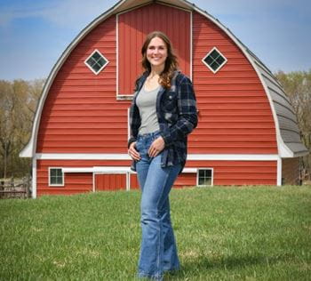 Agriculture Student Scholarship Grand-prize Recipient, Abbey Norek