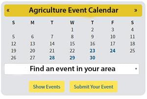 Agriculture Event Calendar