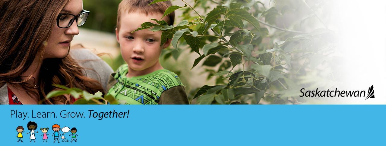 mother and child in garden