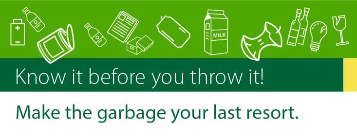 Know if before you throw it recycling saskatchewan