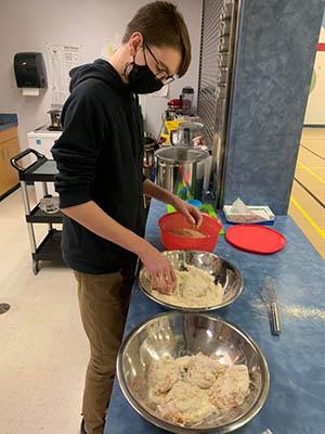 Students from École Ducharme explored creole cuisine in their cooking class.