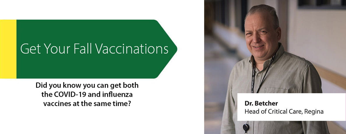 You can get COVID-19 and influenza vaccinations together