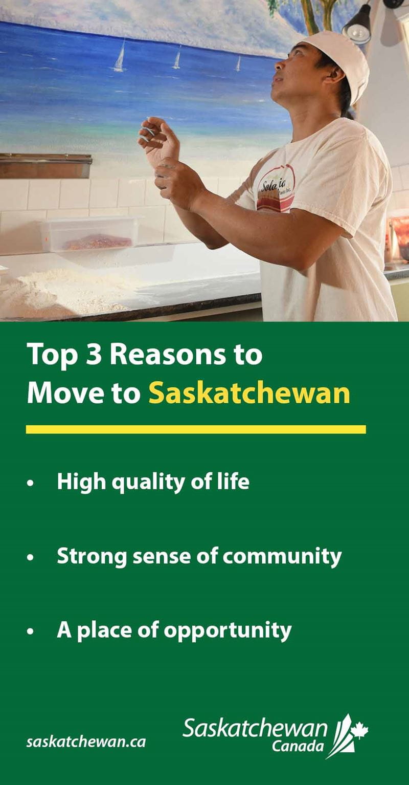Reasons to move to Saskatchewan