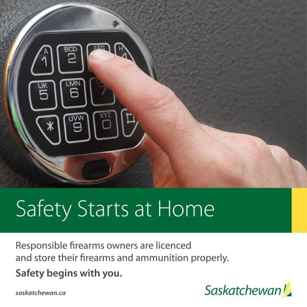 Firearms Safety Campaign - Safety Starts at Home