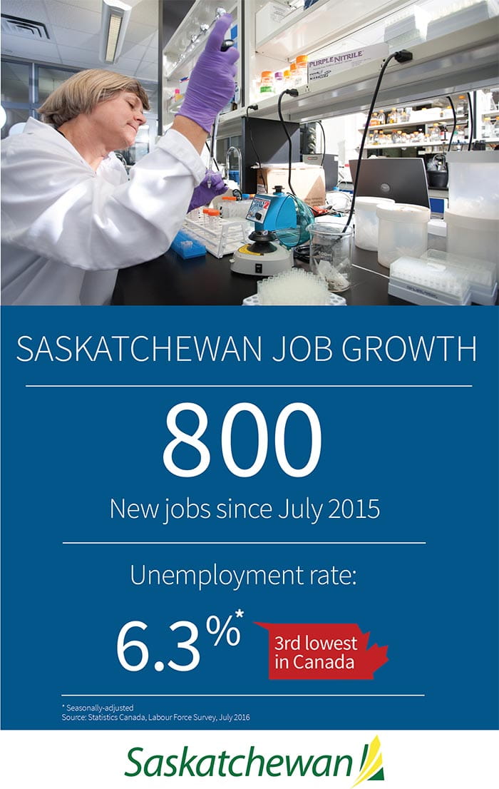 Saskatchewan Economy Creates 800 Jobs YearOverYear News and Media
