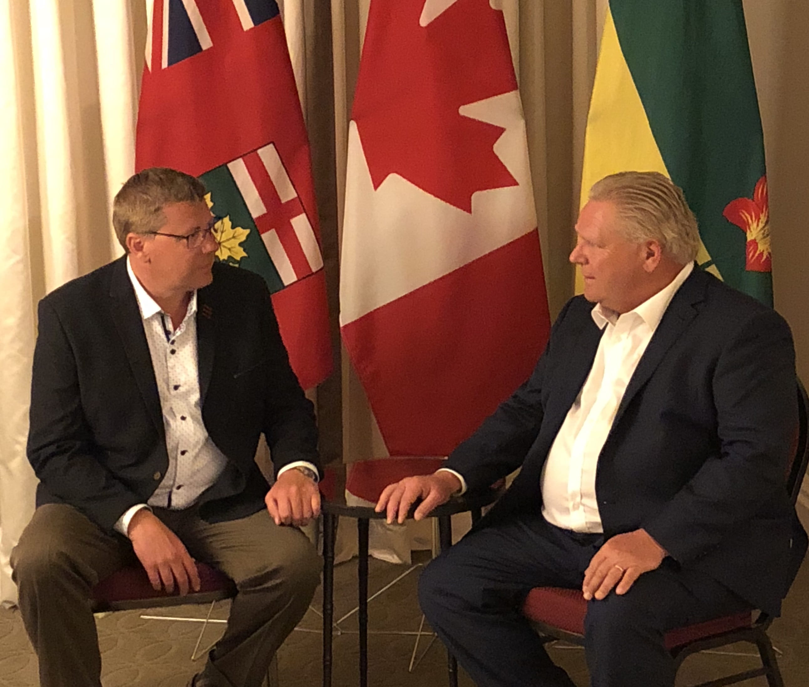 Premier Doug Ford And Premier Scott Moe Agree To Fight Federal Carbon Tax News And Media Government Of Saskatchewan