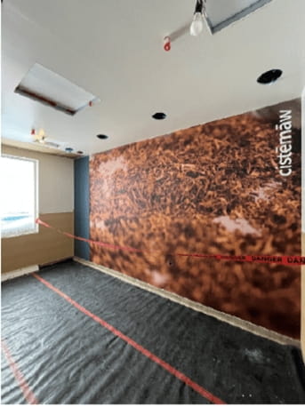 A mural for the Saskatoon Urgent Care Centre.