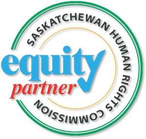 Saskatchewan Human Rights Commission Equity Partner Logo