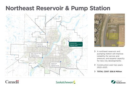 Canada And Saskatchewan Support Water And Wastewater